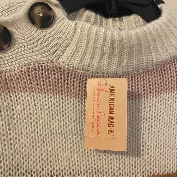 American Rag Striped oversized sweater XXL - Picture 10 of 16